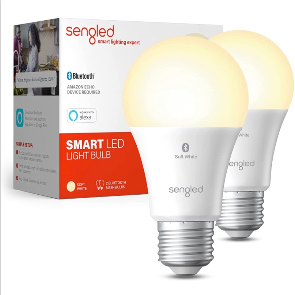 2 Smart Light Bulb Sengled Smarthome Alexa Bluetooth Voice Control Remote Access